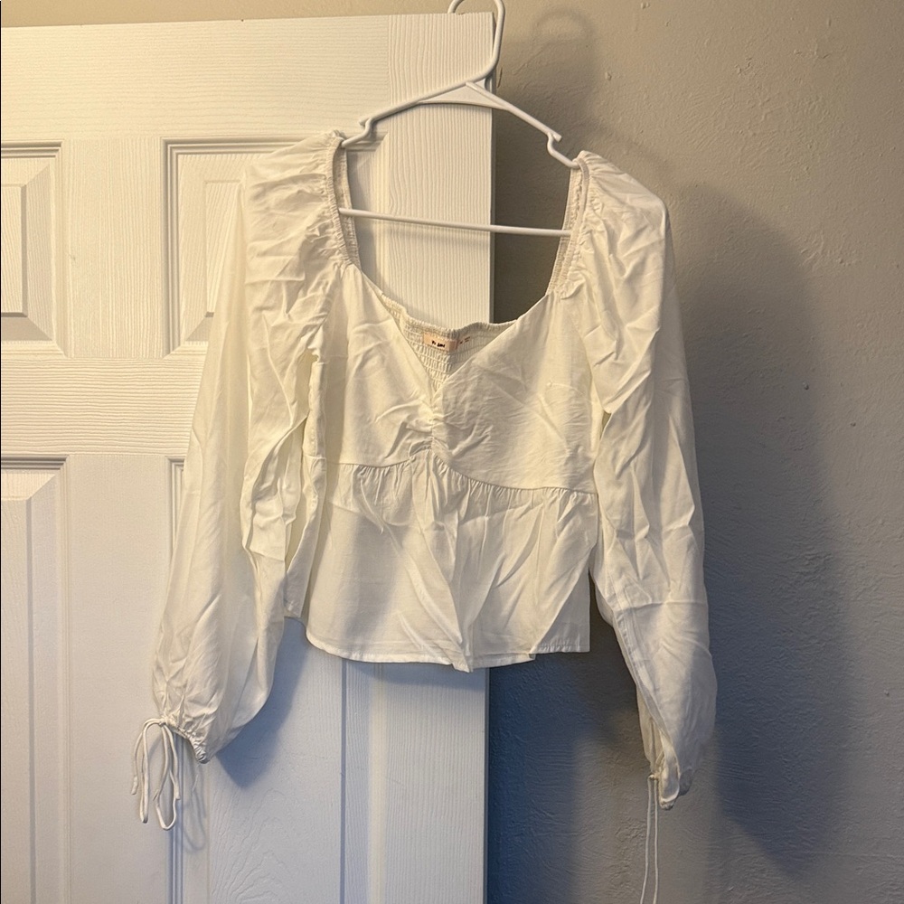 Elegant White Women's Top
